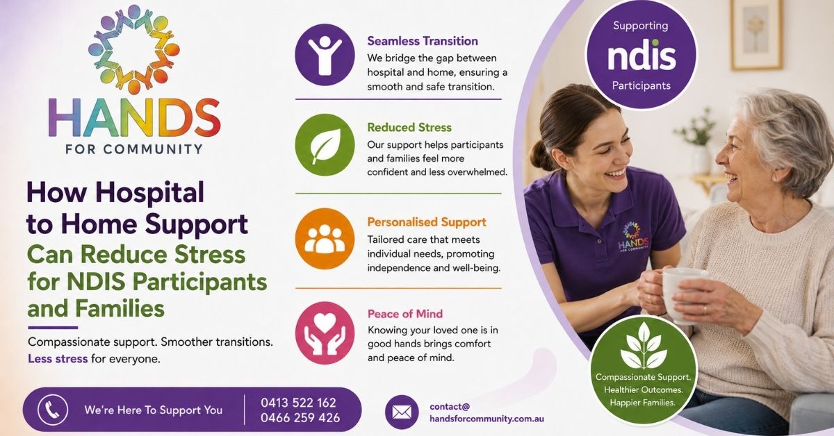 How Hospital to Home Support Can Reduce Stress for NDIS Participants and Families 